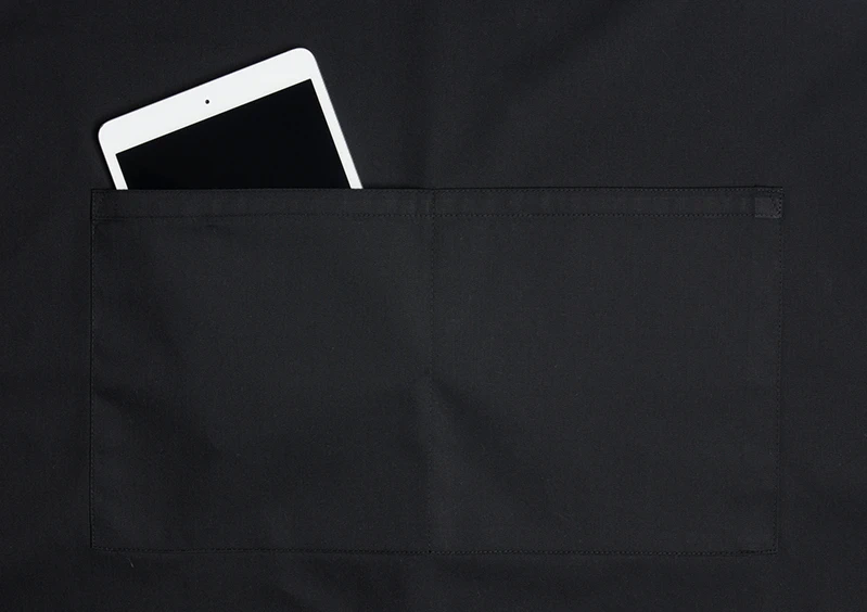 KARLOWSKY Übergrößen Latzschürze Basic mit Schnalle und Tasche