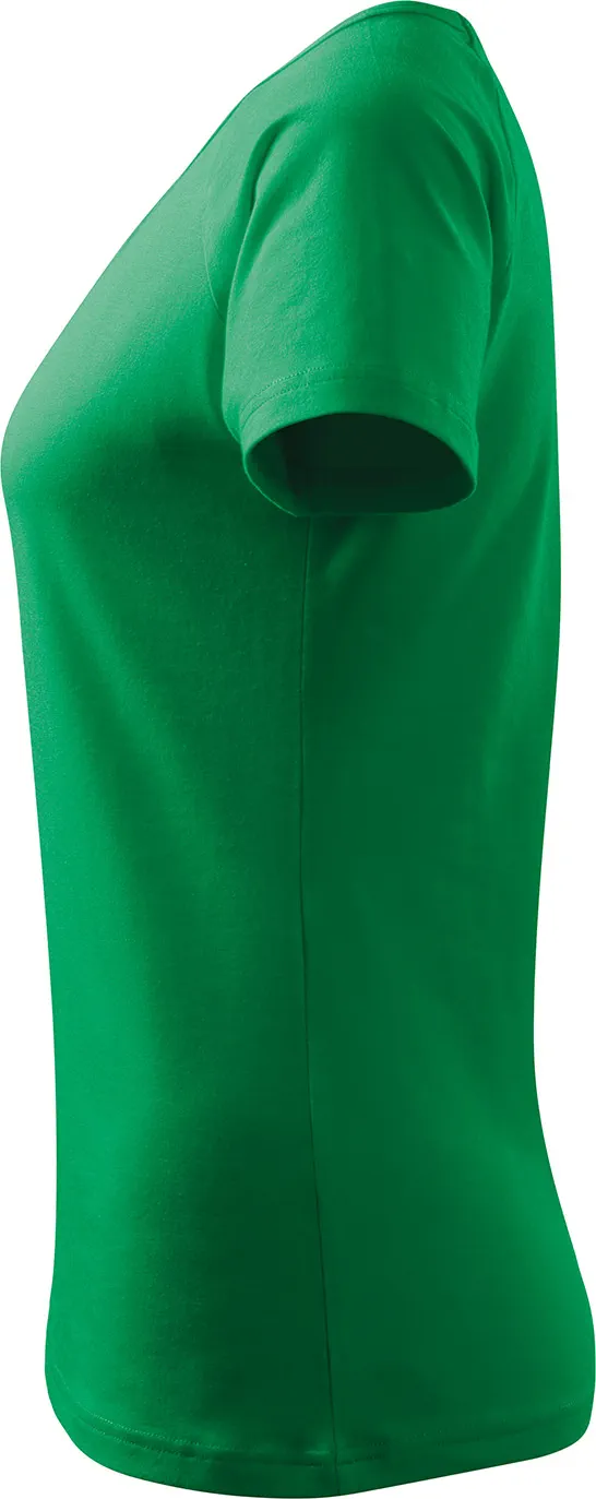 malfini-128-dream-t-shirt-damen-grasgruen-sleeve-4 MALFINI T-Shirt Damen Dream 128