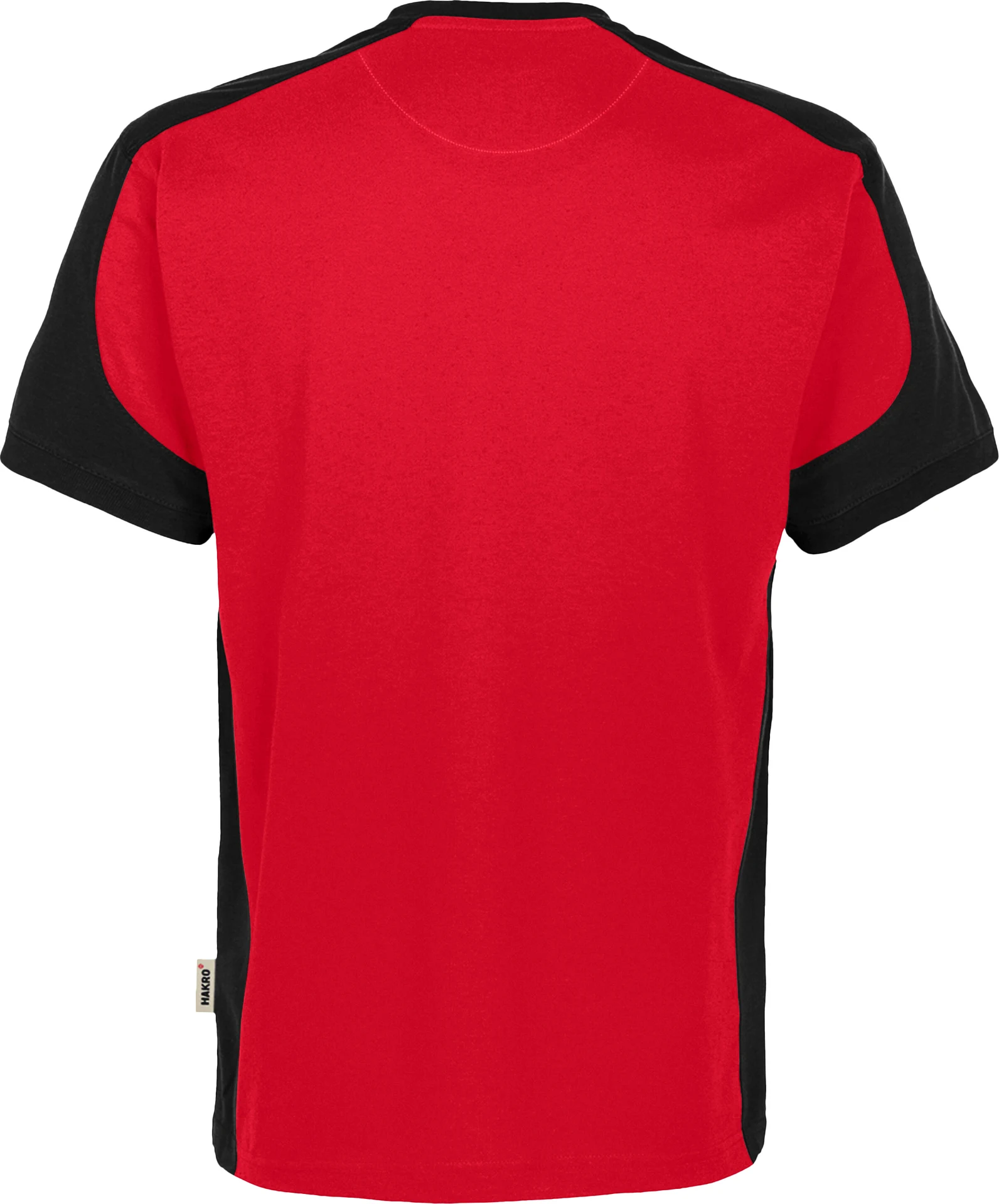 hakro-590-t-shirt-contrast-mikralinar-eco-rot-schwarz-3 HAKRO T-Shirt 590 Contrast MIKRALINAR® ECO