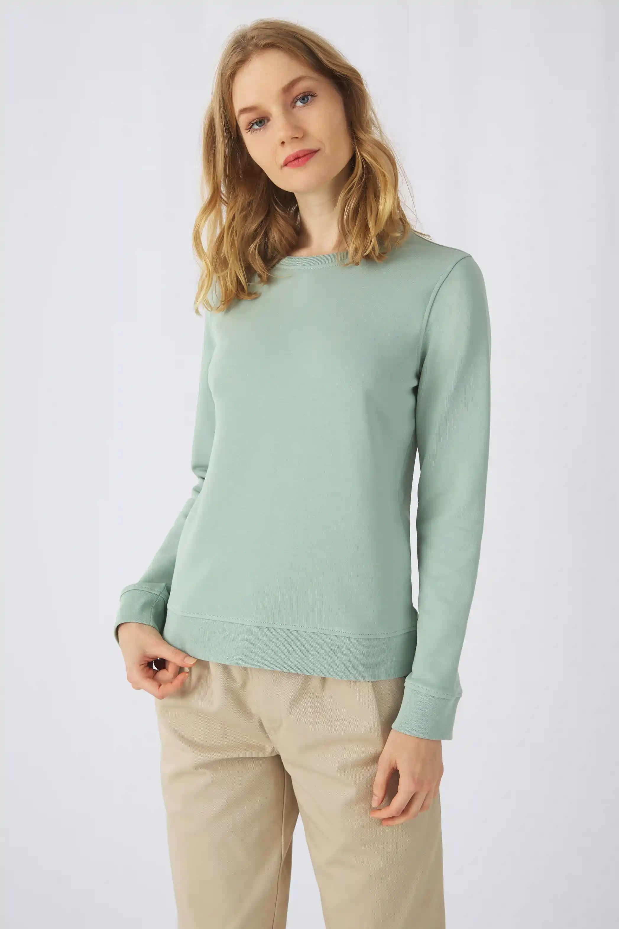 B&C Organic Crew Neck Sweat Women