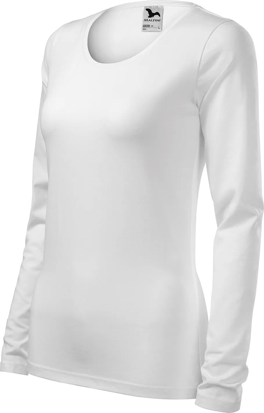 malfini-139-slim-t-shirt-damen-weiss-left-3 MALFINI T-Shirt Damen Slim 139