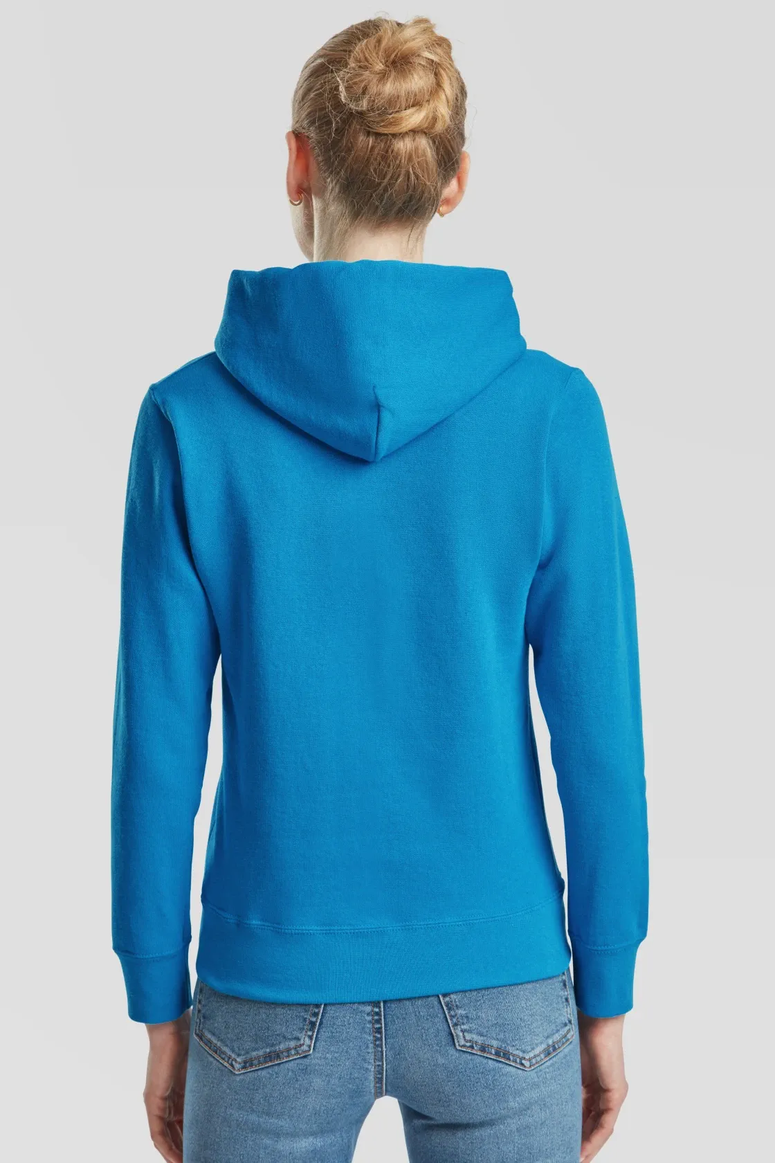 fruit-of-the-loom-62-038-0-ladies-classic-hooded-sweatshirt-azureblue-model-2 F.O.L. Ladies Classic Hooded Sweat