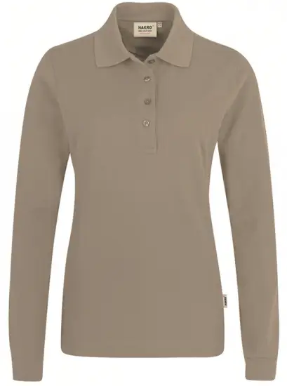 HAKRO Women-Longsleeve-Poloshirt 215 Mikralinar®