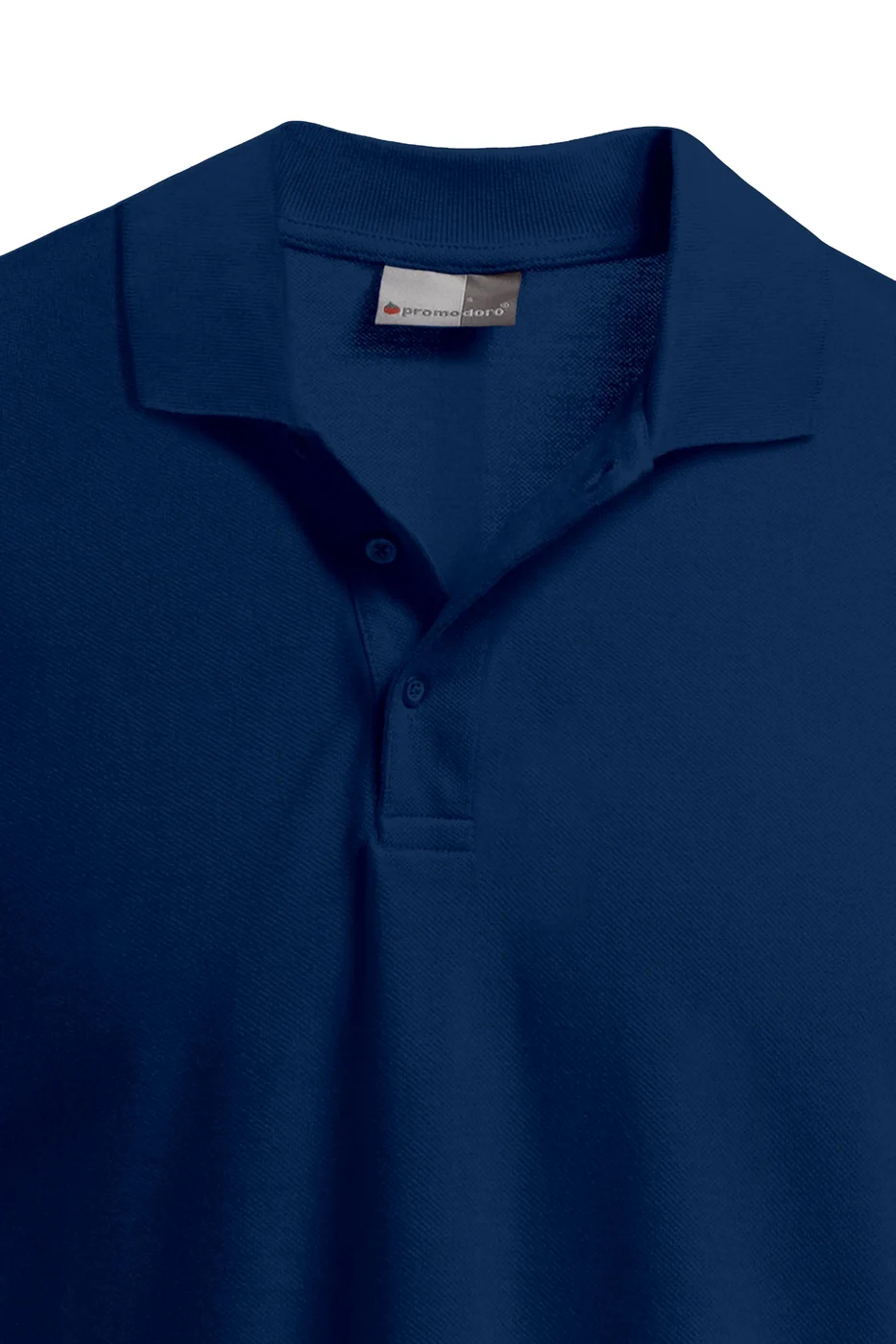 promodoro-4600-mens-heavy-polo-long-sleeve-navy-detail-7 Promodoro Men's Heavy Polo Longsleeve