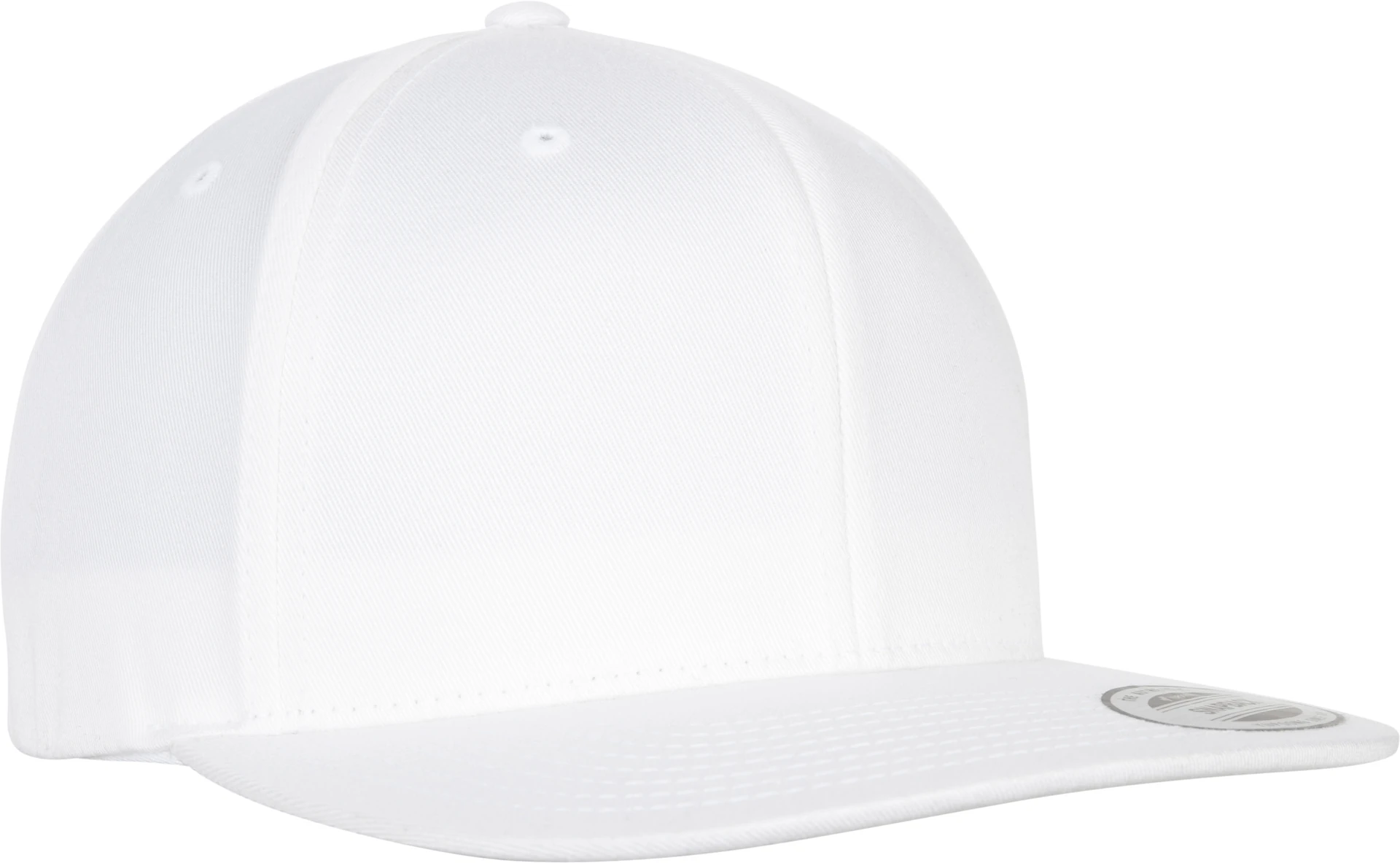 flexfit-6089oc-organic-cotton-snapback-white-front-3 FLEXFIT Organic Cotton Snapback
