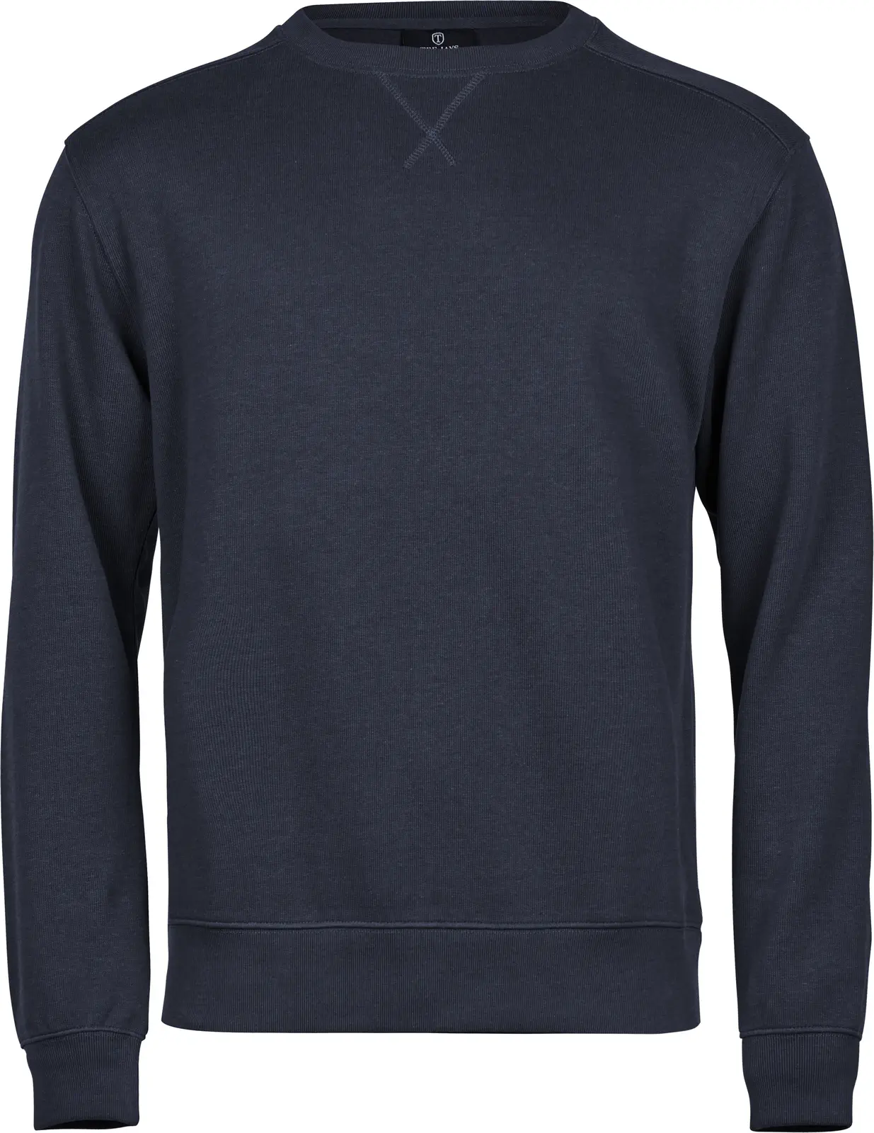 Tee Jays Ribbed Interlock Crew Neck
