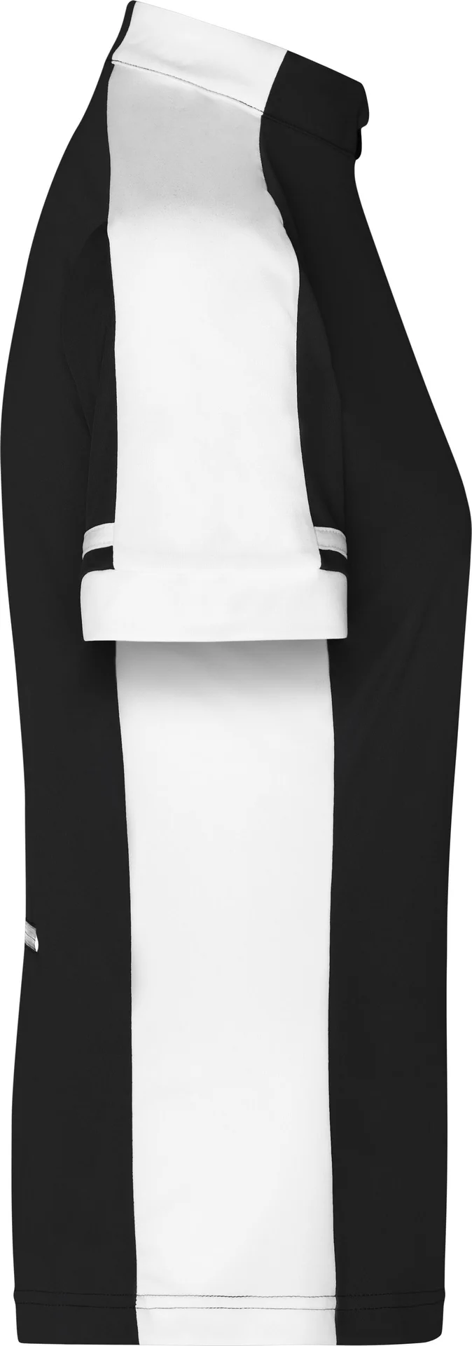 jn451-ladies-bike-t-shirt-half-zip-black-right-6 James & Nicholson Ladies Bike-T Half Zip