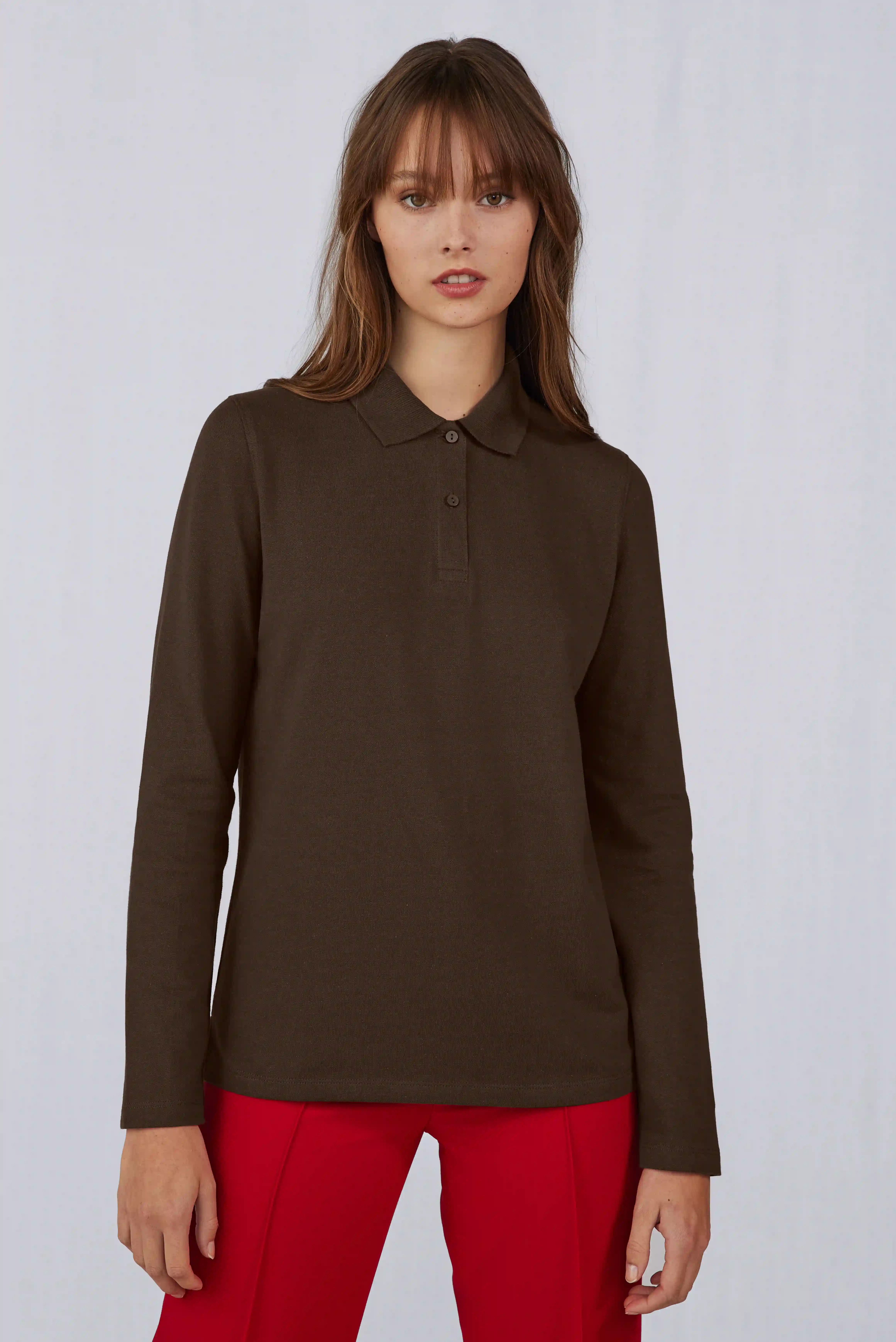 B&C My Polo 210 Long Sleeve Women