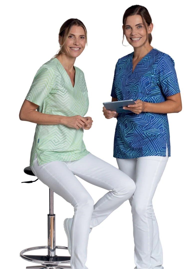 Leiber Damen-Schlupfkasack kurzarm 08/2135