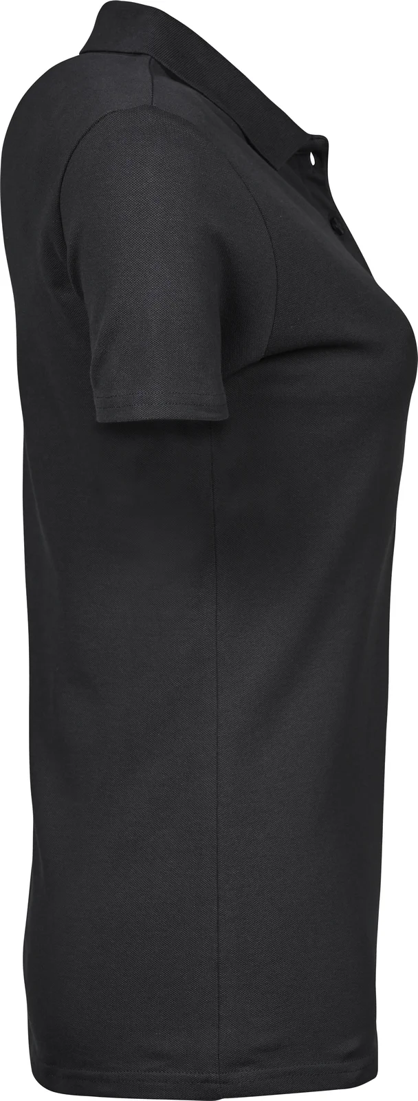 tee-jays-145-womens-luxury-stretch-poloshirt-black-right-4 Tee Jays Ladies` Luxury Stretch Polo