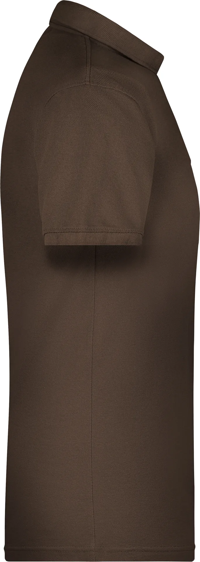 jn874-mens-bio-workwear-poloshirt-brown-right-6 James & Nicholson Men's Bio Workwear Polo