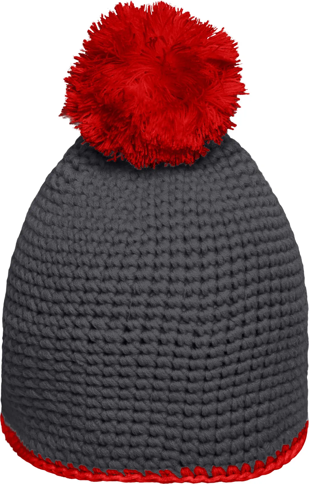 myrtle beach Pompon Hat with Contrast Stripe