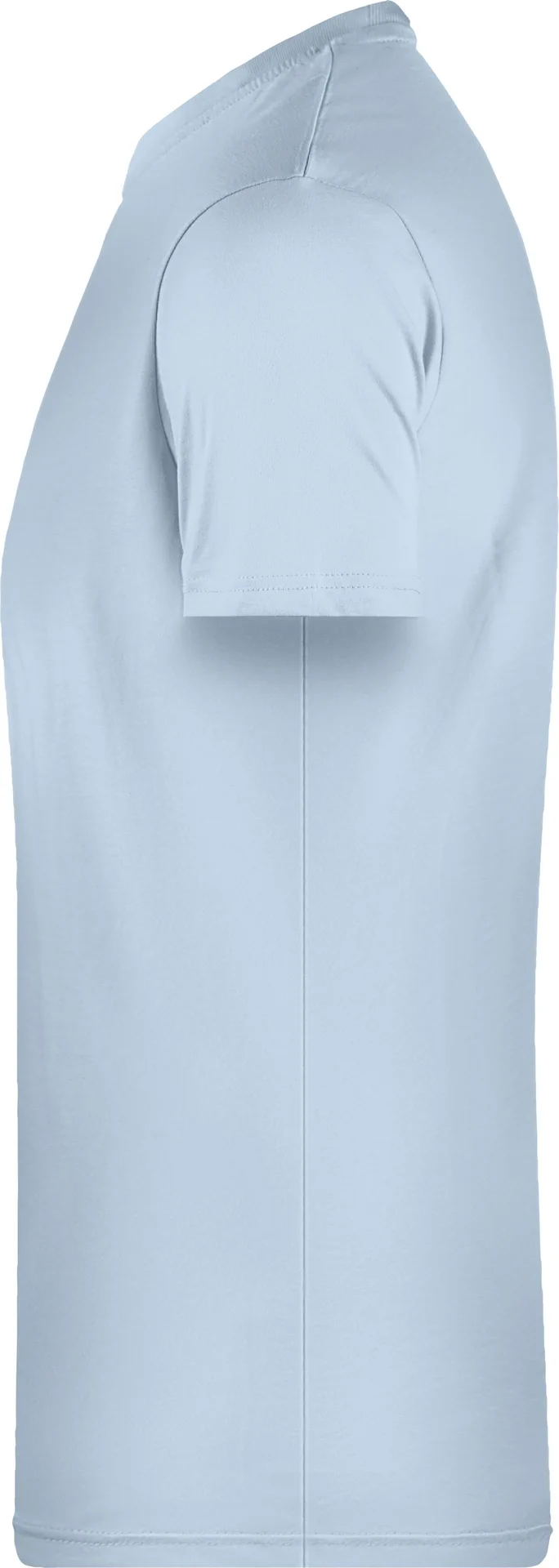 JN8008-mens-basic-t-shirt-lightblue-left-4 James & Nicholson Men`s Basic-T