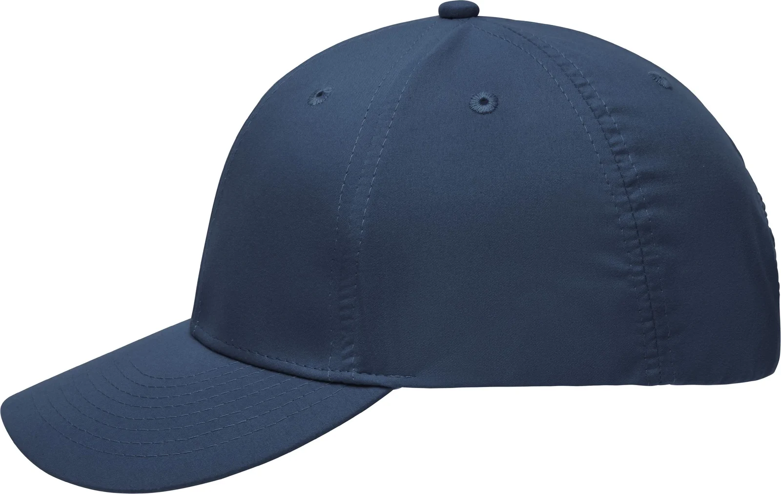 daiber-mb6135-6-panel-polyester-peach-cap-navy-left-4 daiber 6-Panel Polyester Peach Cap