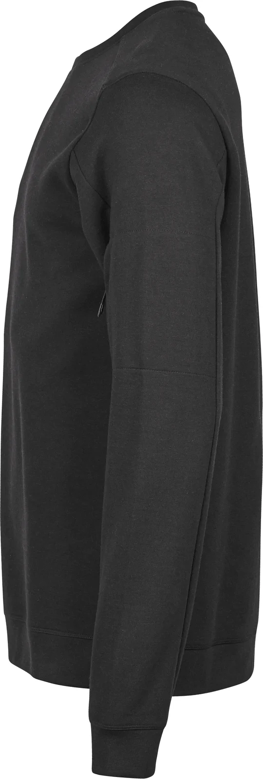tee-jays-5700-athletic-crew-neck-sweatshirt-black-left-2 Tee Jays Athletic Crew Neck Sweat