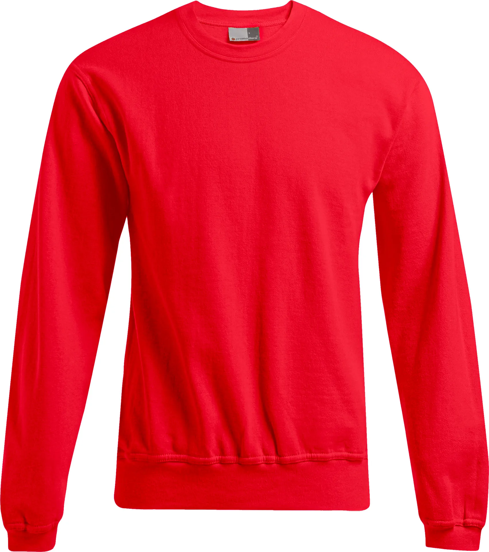 promodoro-2199-mens-new-sweater-firered-front-3 Promodoro Men's Sweater 80/20
