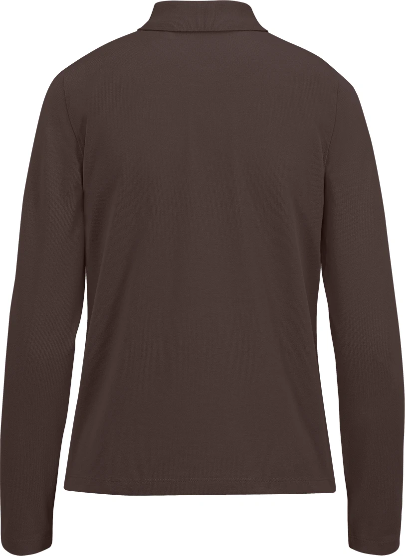 BC-PW464-My-Polo-210-LSL-women-roastedcoffee-5 B&C My Polo 210 Long Sleeve Women