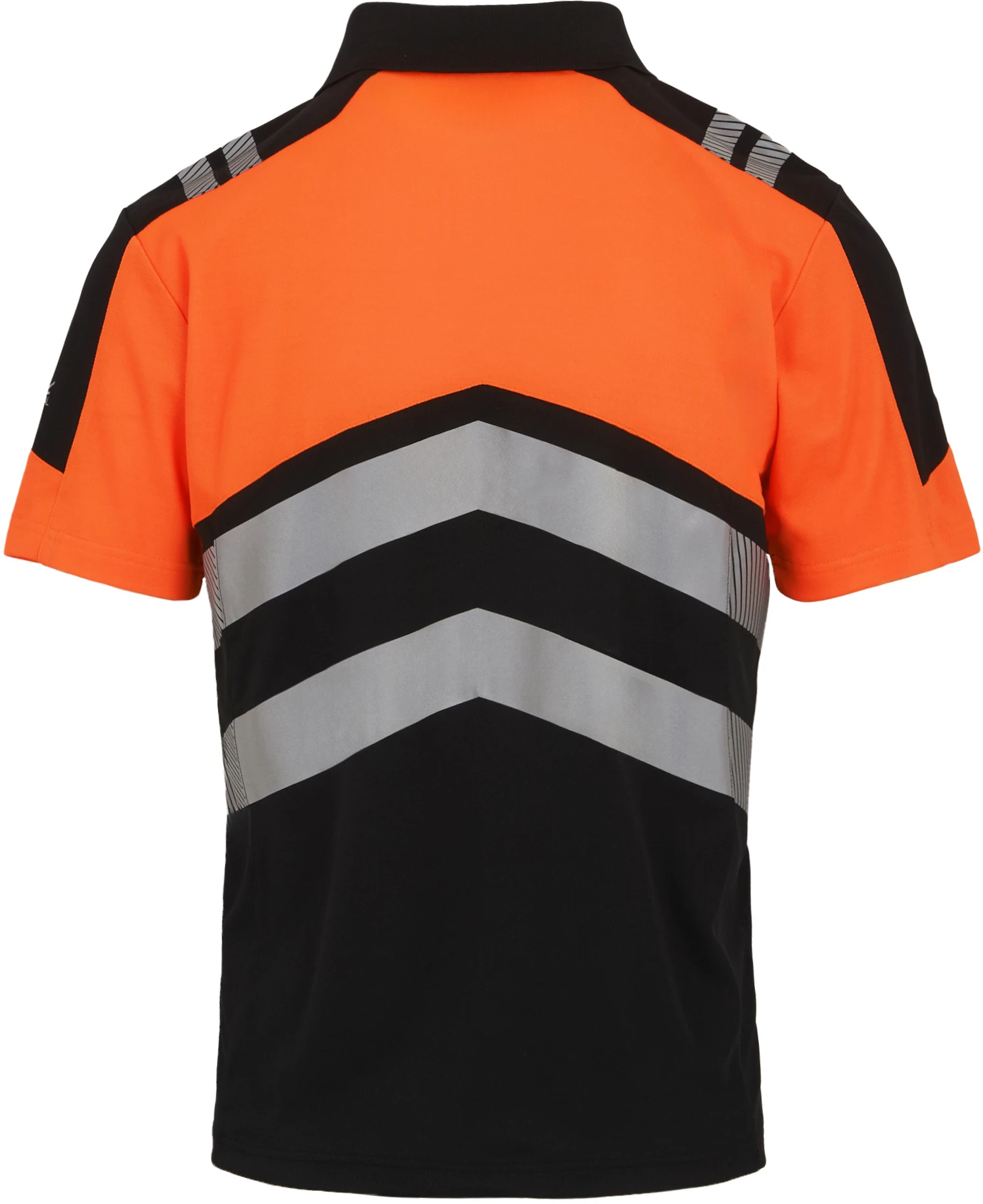 regatta-trs281-hi-vis-x-pro-polo-class1-black-signalorange-back-3 Regatta Hi-Vis X-Pro Polo (Class 1)