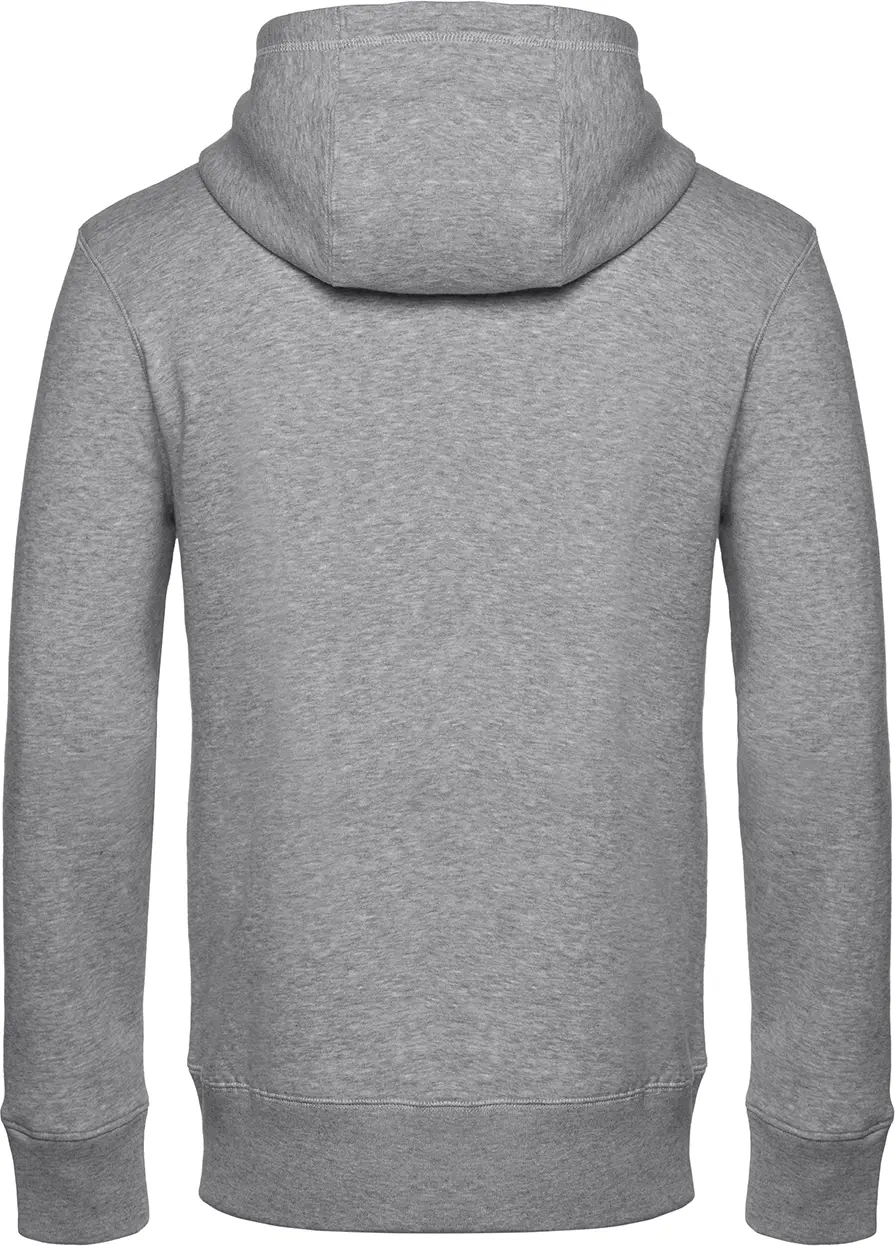 BC-WU03K-KING-zipped-hood-heathergrey-4 B&C King Zipped Hood Jacket