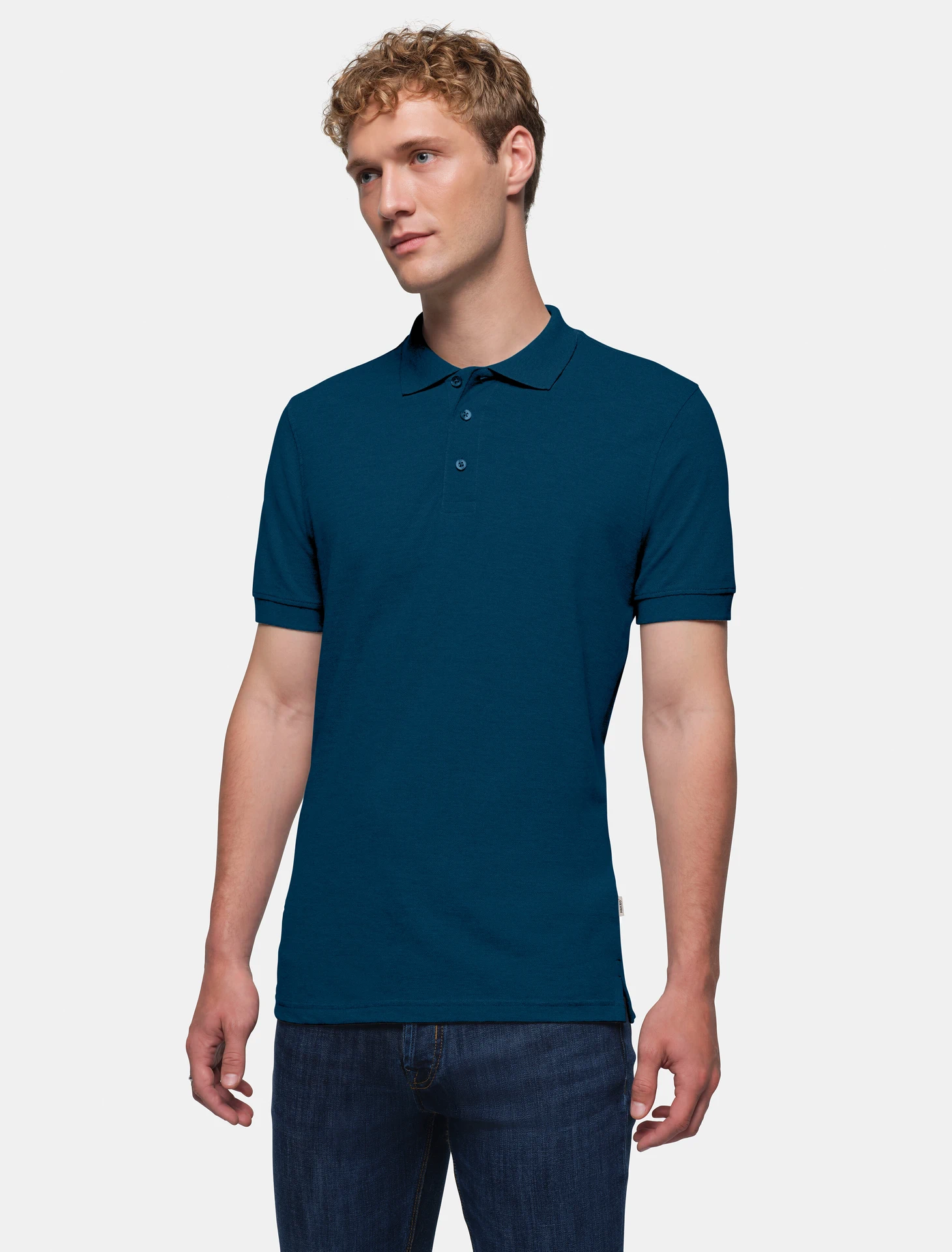 hakro-810-poloshirt-classic-marine-model-0 HAKRO Poloshirt 810 Classic