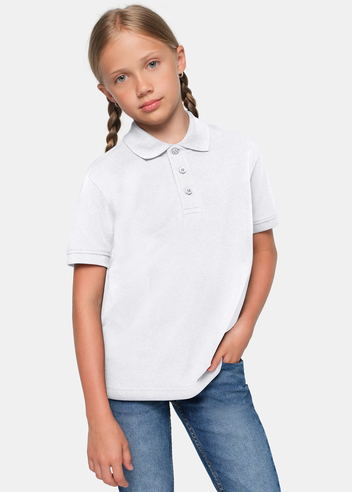 HAKRO Kinder Poloshirt 545 Bio-Baumwolle