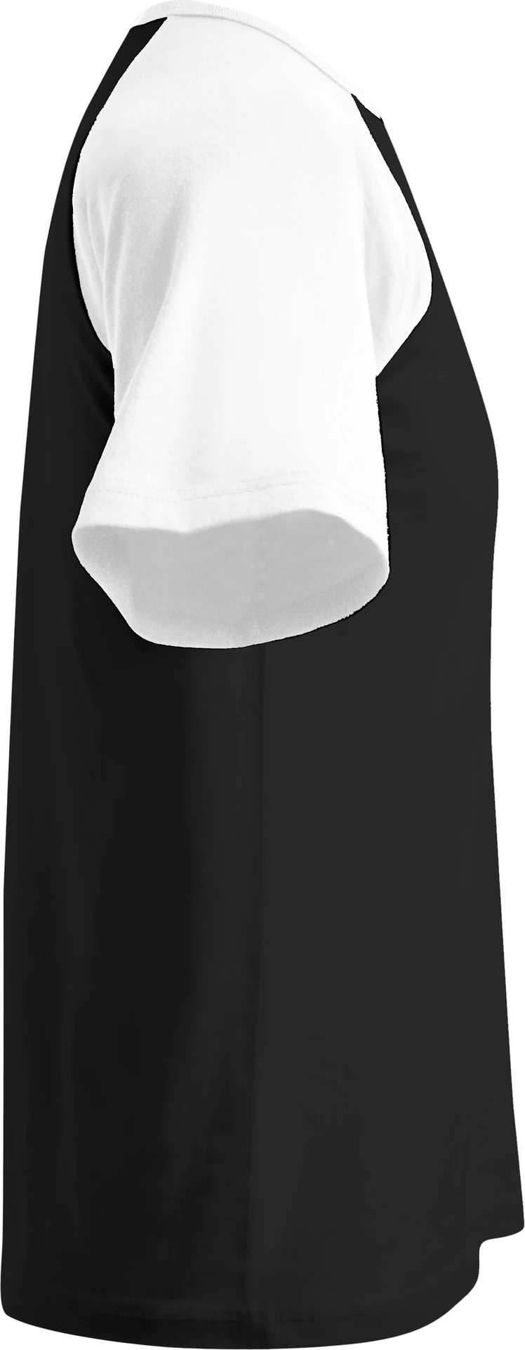 promodoro-1060-mens-raglan-t-shirt-black-white-side-5 Promodoro Men's Raglan-T