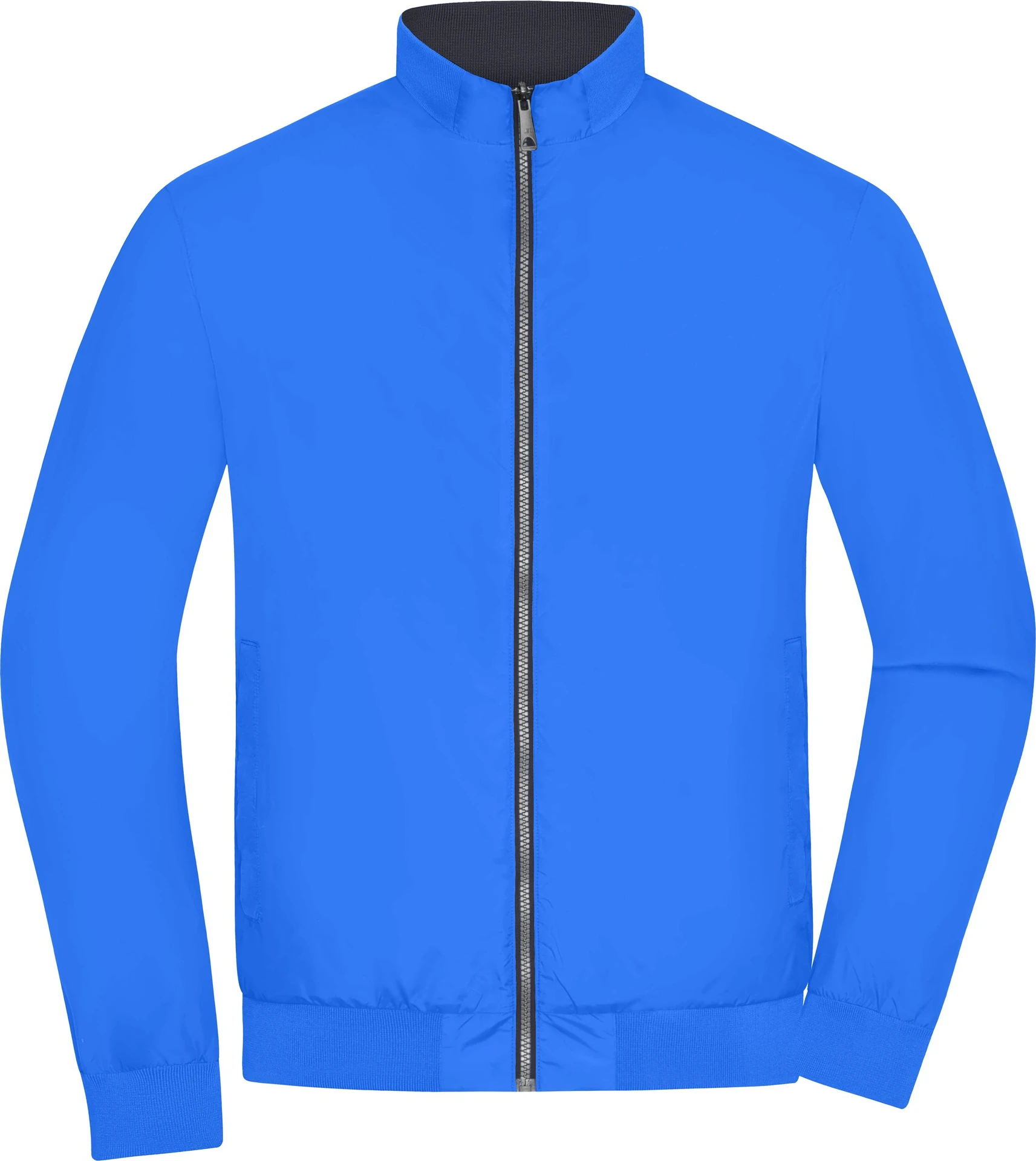 jn1336-mens-blouson-navy-blue-front-7 James & Nicholson Men´s Reversible Blouson