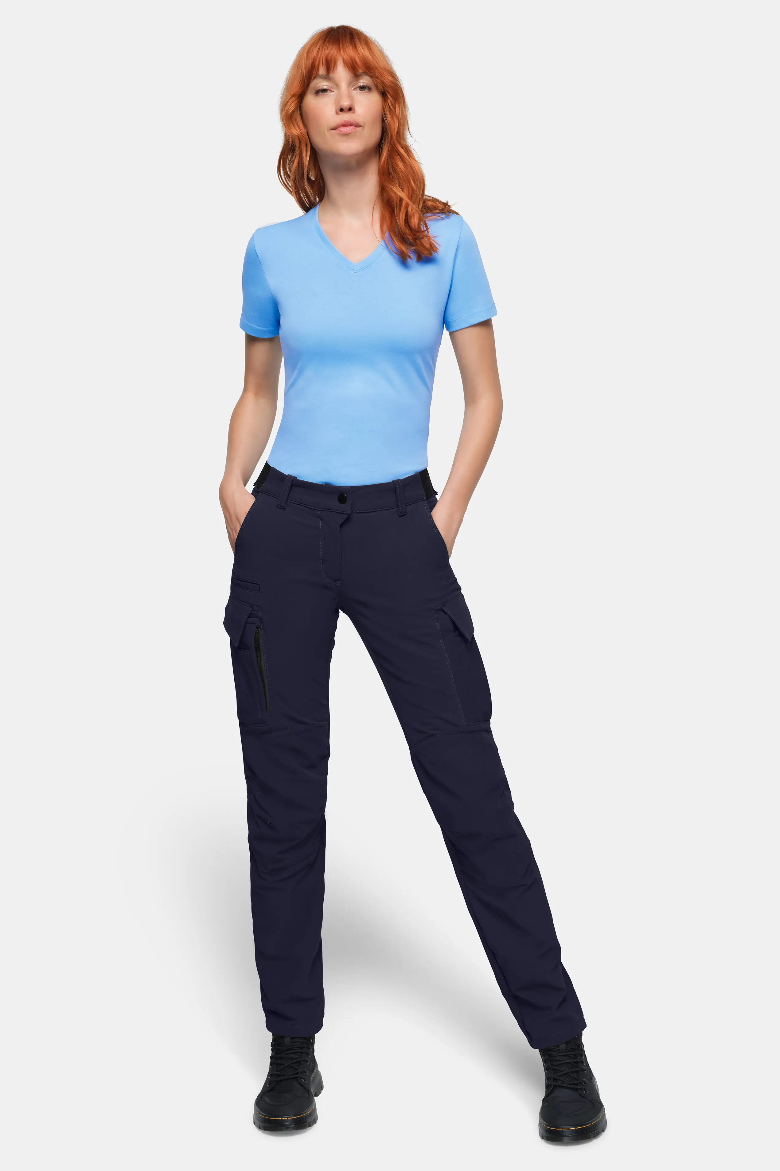 HAKRO Damen Cargo-Funktionshose 744 X-Stretch HAKRO Damen Cargo-Funktionshose 744 X-Stretch