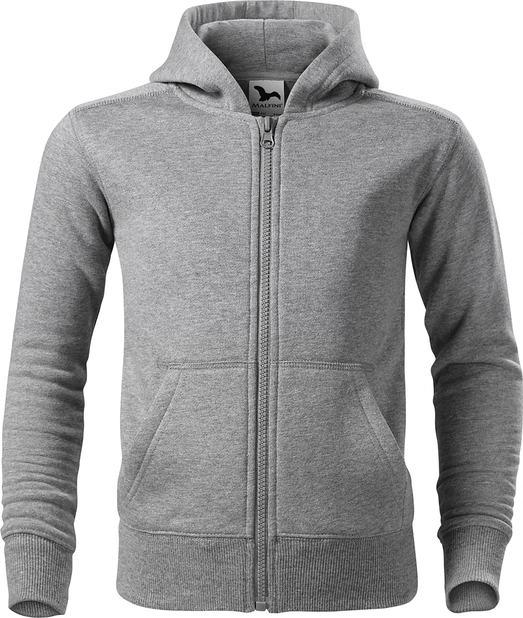 MALFINI Sweatshirt Kinder Trendy Zipper 412
