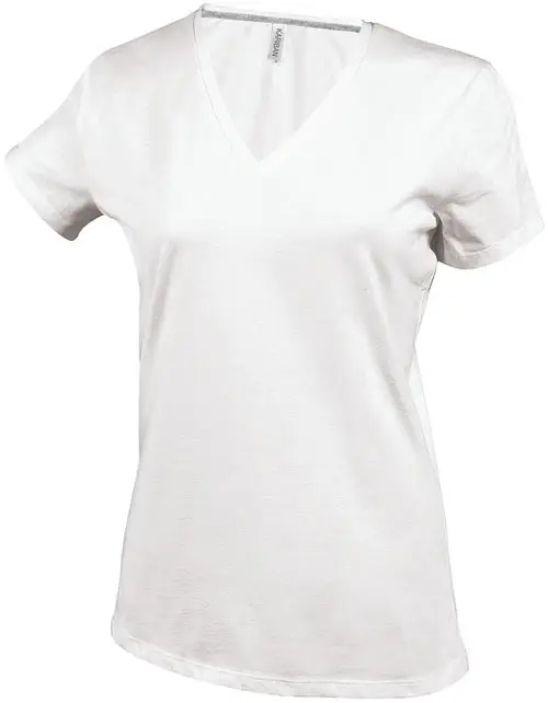 Kariban Damen V-Neck T-Shirt