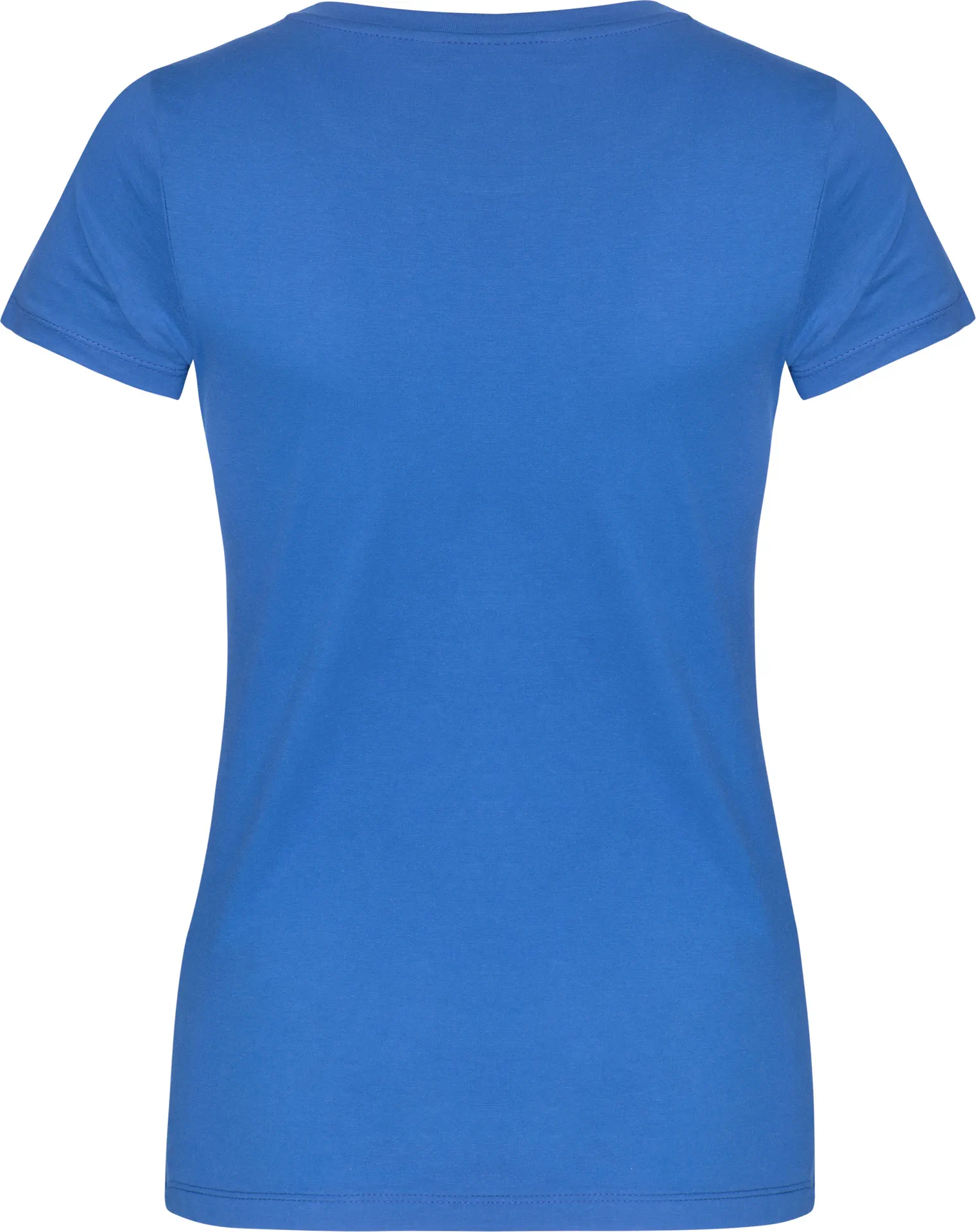 promodoro-1505-womens-roundneck-t-shirt-azureblue-back-6 Promodoro X.O Women´s Roundneck T-Shirt