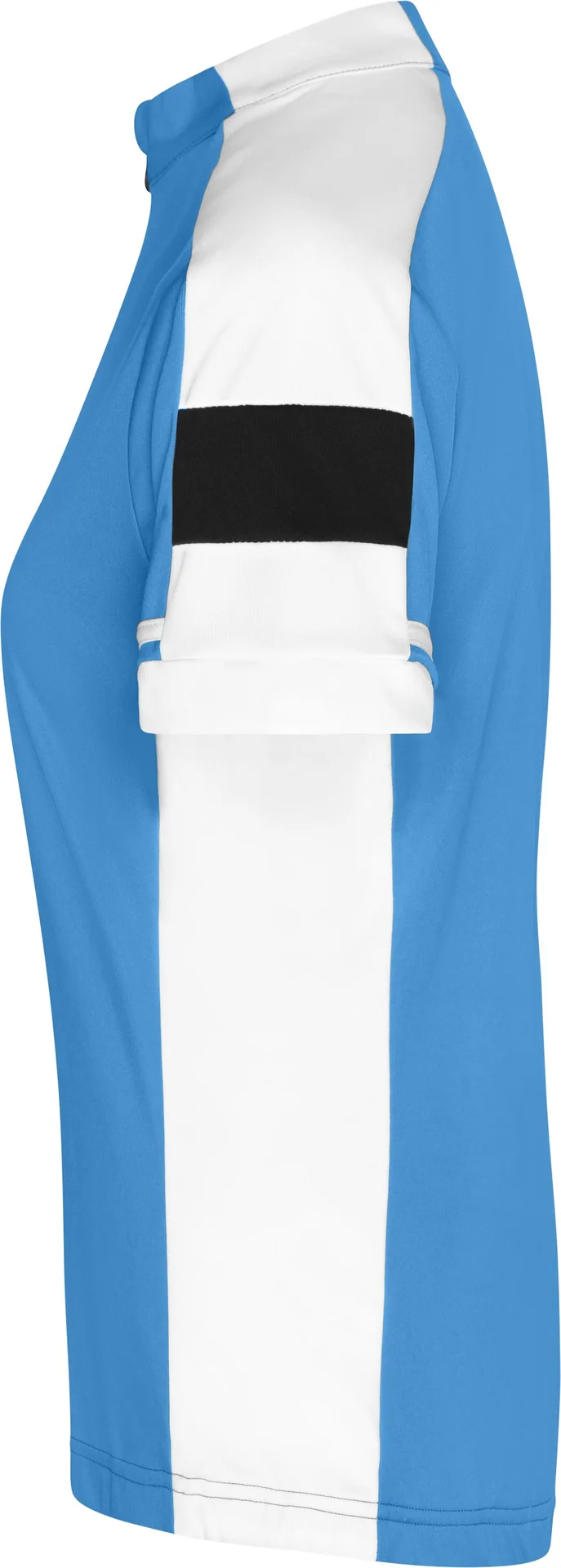jn453-ladies-bike-t-shirt-full-zip-cobalt-left-4 James & Nicholson Ladies Bike-T Full Zip