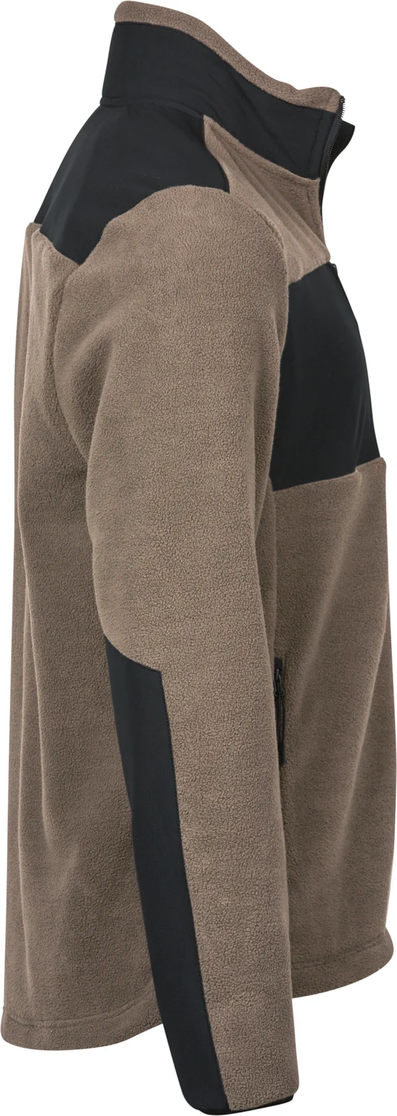 tee-jays-9120-mountain-fleece-clay-black-right-4 Tee Jays Mountain Fleece