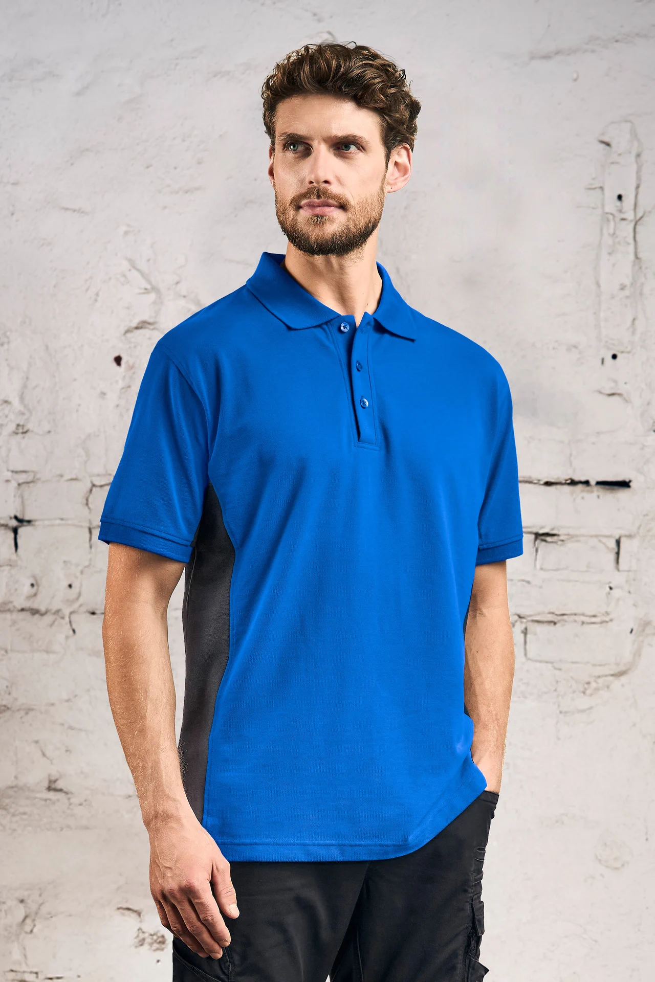 Promodoro Unisex Contrast Polo