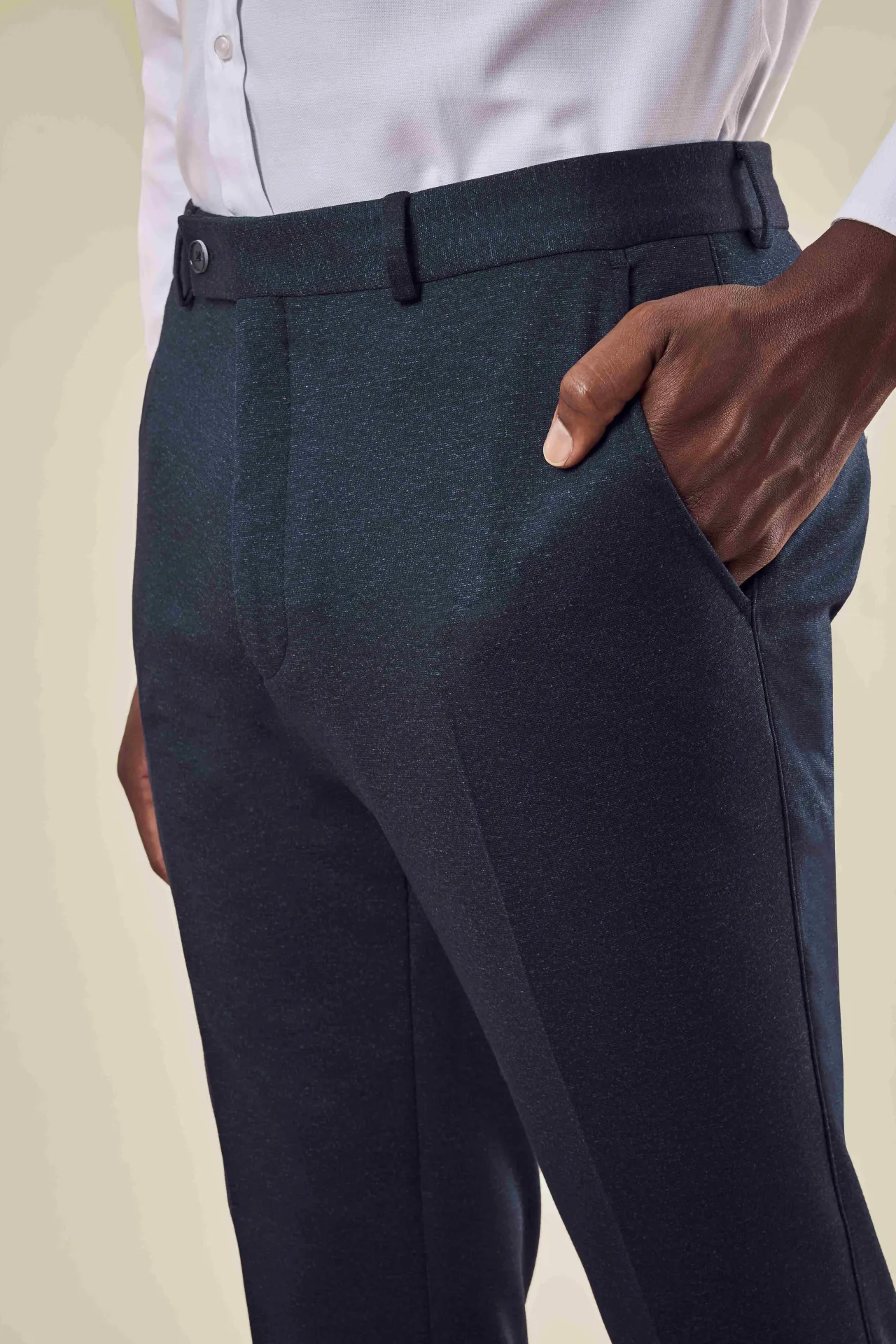 greiff-1365-herren-jerseyhose-rf_2125_blau-meliert-details-4 GREIFF Herren Jerseyhose CASUAL Regular Fit