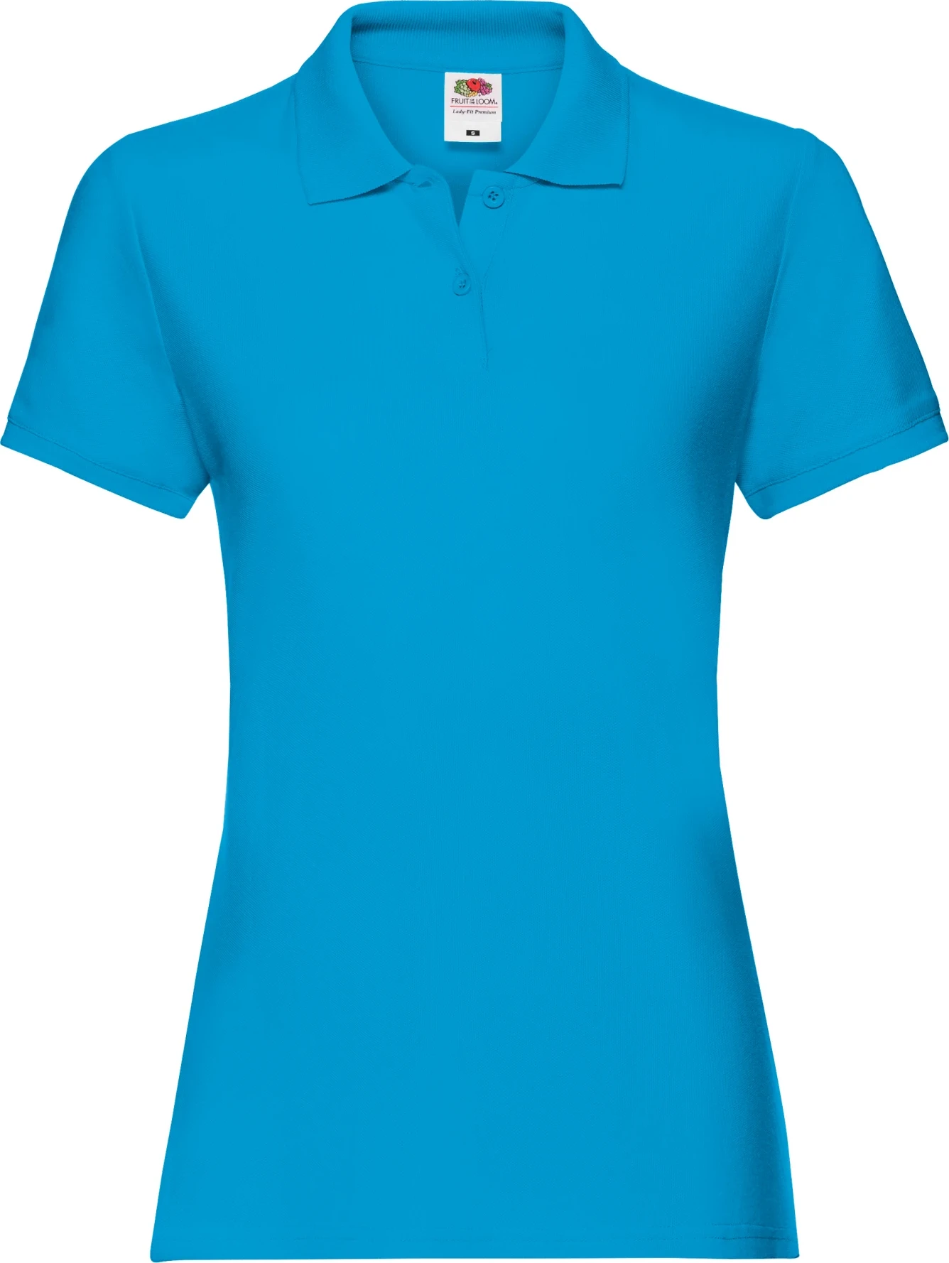 fruit-of-the-loom-63-030-0-ladies-premium-poloshirt-azureblue-4 F.O.L. Lady-Fit Premium Polo