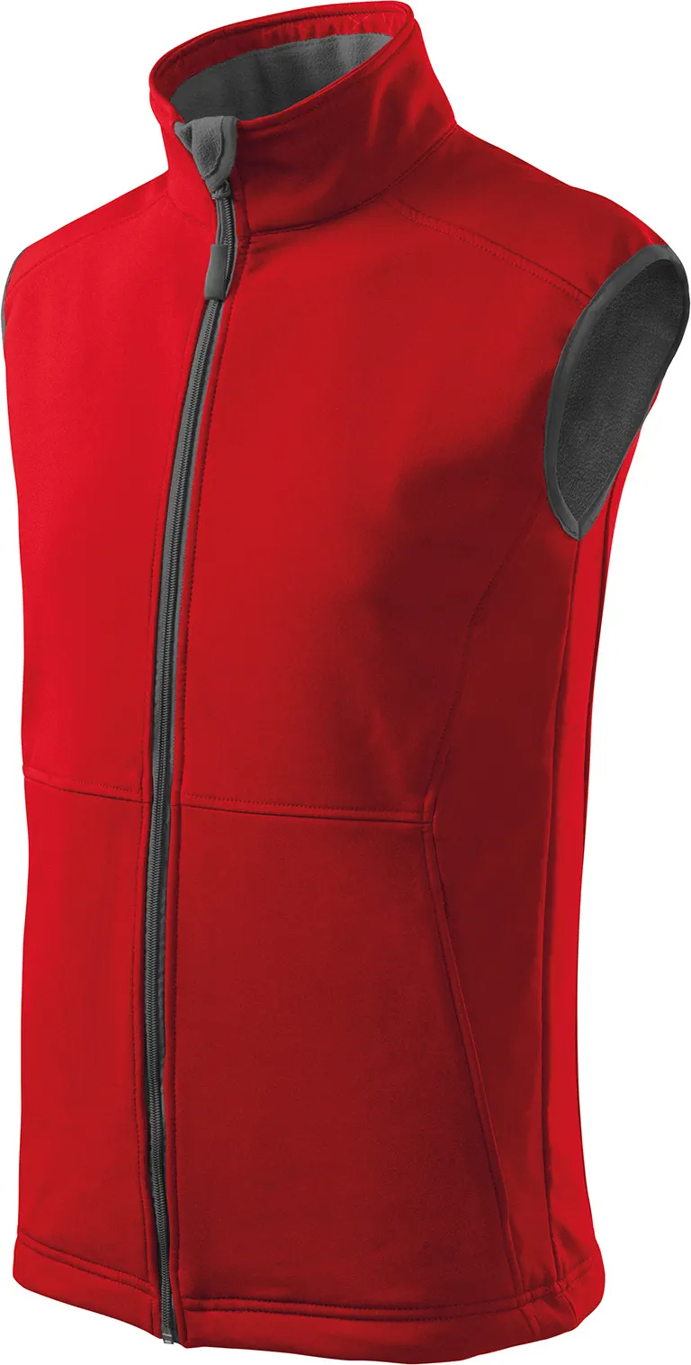 malfini-517-vision-softshellweste-herren-rot-left-3 MALFINI Softshellweste Vision 517