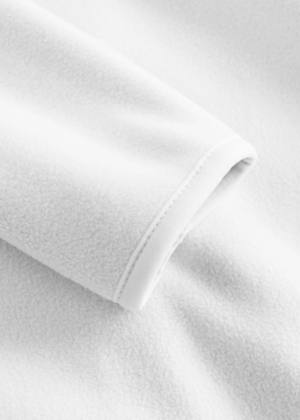 promodoro-7965-womens-double-fleece-jacket-white-newlightgrey-detail-8 Promodoro Women's Double Fleece Jacket