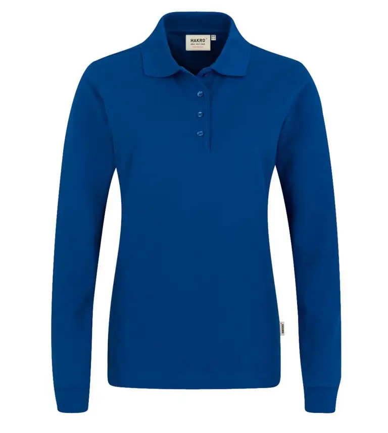HAKRO Women-Longsleeve-Poloshirt 215 Mikralinar®