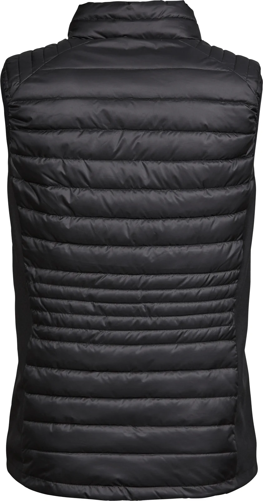 tee-jays-9625-womens-crossover-bodywarmer-black-black-back-3 Tee Jays Ladies Crossover Bodywarmer