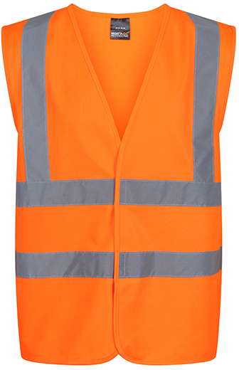 regatta-trs195-pro-hi-vis-vest-hi-vis-signalorange-front-2 Regatta Pro Hi-Vis Vest