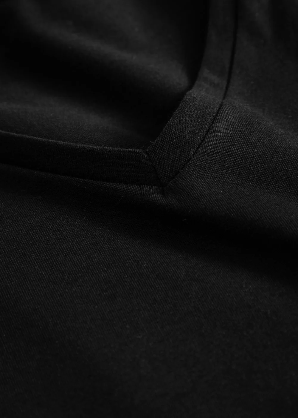 promodoro-1460-mens-v-neck-t-shirt-long-sleeve-black-detail-7 Promodoro X.O Men´s V-Neck T-Shirt Long Sleeve