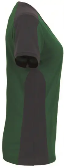 HAKRO Women-V-Shirt-Contrast 190 Mikralinar®