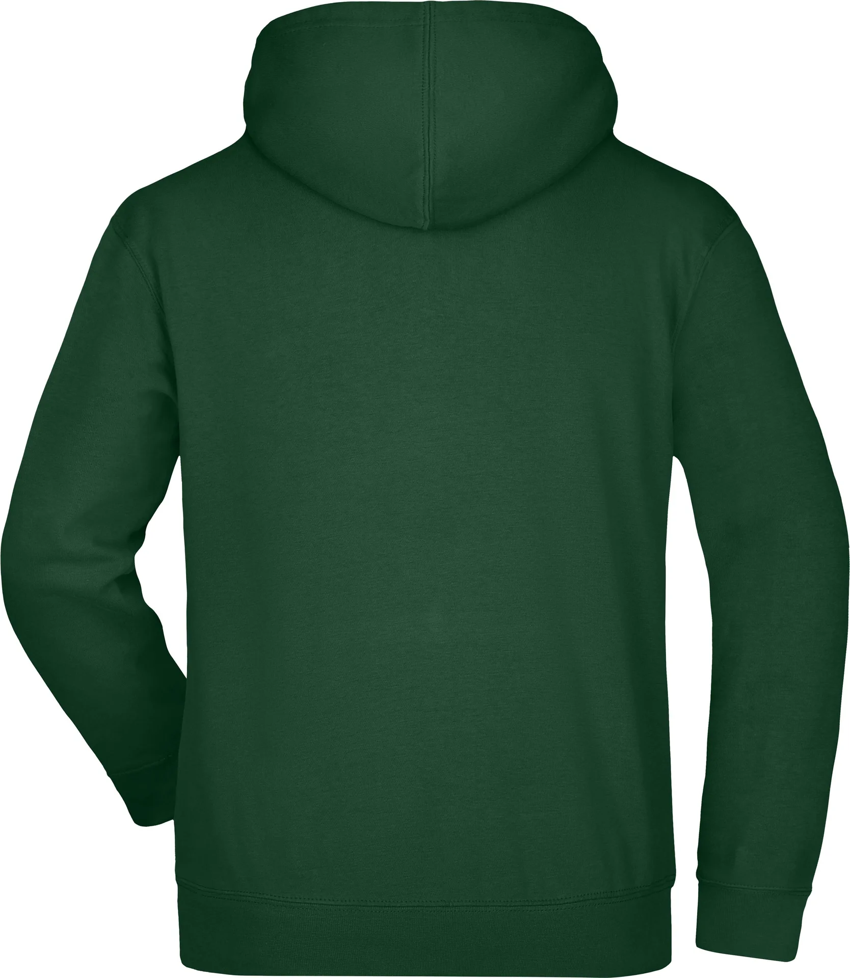 jn047-hooded-sweatshirt-darkgreen-back-5 James & Nicholson Hooded Sweat