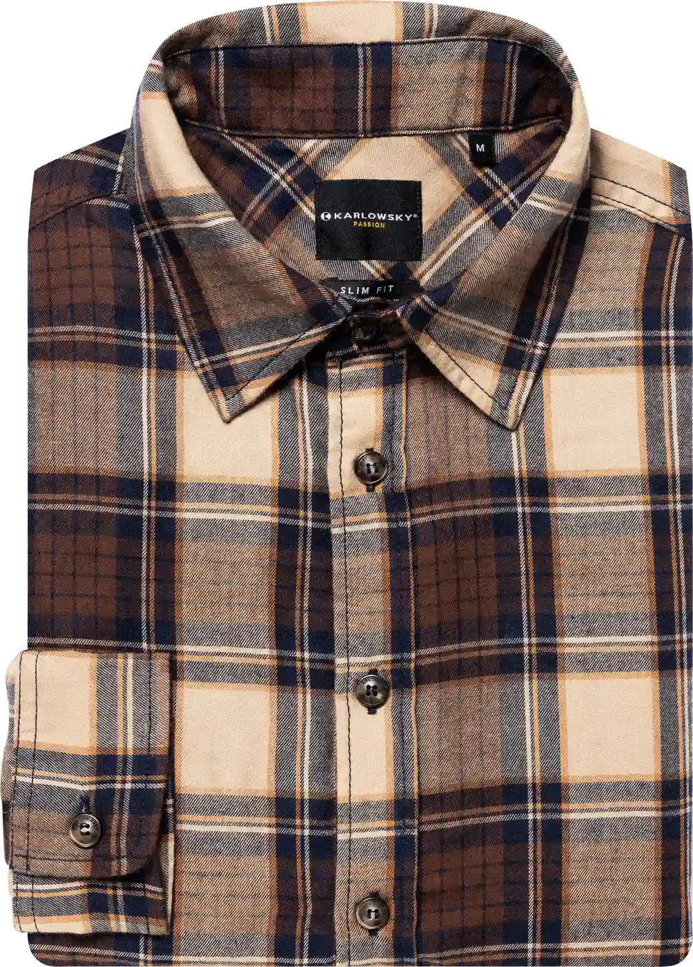 karlowsky-bm7bm8bm9-herren-karohemd-urban-sahara-detail-6 KARLOWSKY Karohemd Urban