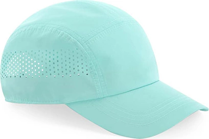 beechfield-b188-technical-running-cap-aqua-front-1 Beechfield Technical Running Cap
