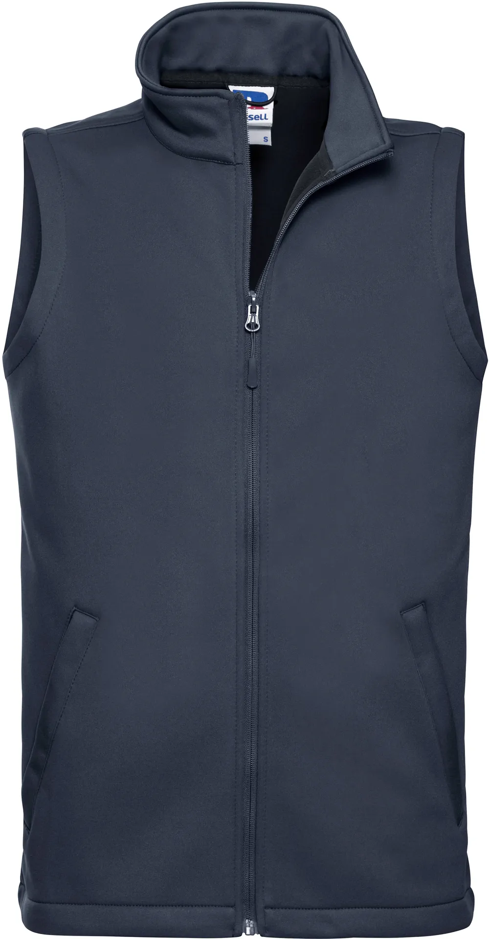 russell-r041m-mens-smart-softshell-gilet-frenchnavy-front-3 Russell Men's Smart Softshell Gilet