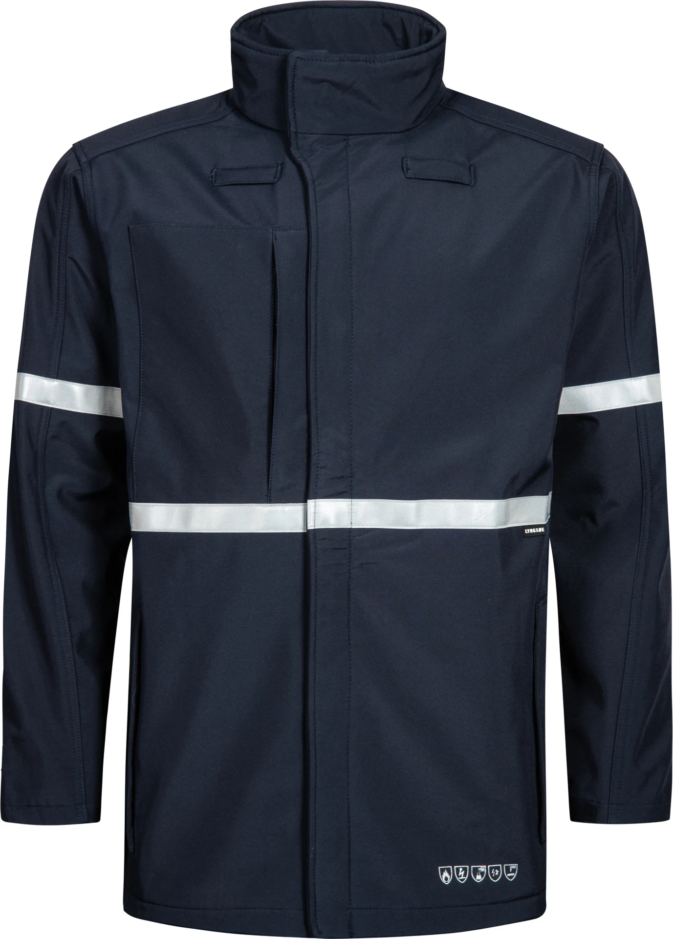 lyngsoe-arc-lr20555-multinorm-softshell-jacke-navy-front-1 Lyngsøe ARC-LR20555 Multinorm Softshell Jacke