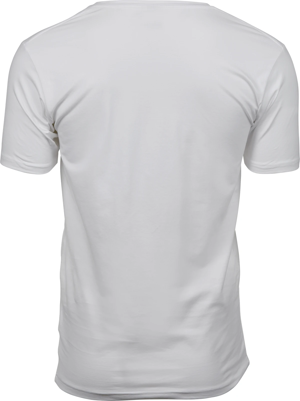 tee-jays-401-stretch-v-neck-t-shirt-white-back-3 Tee Jays Stretch V-Neck Tee