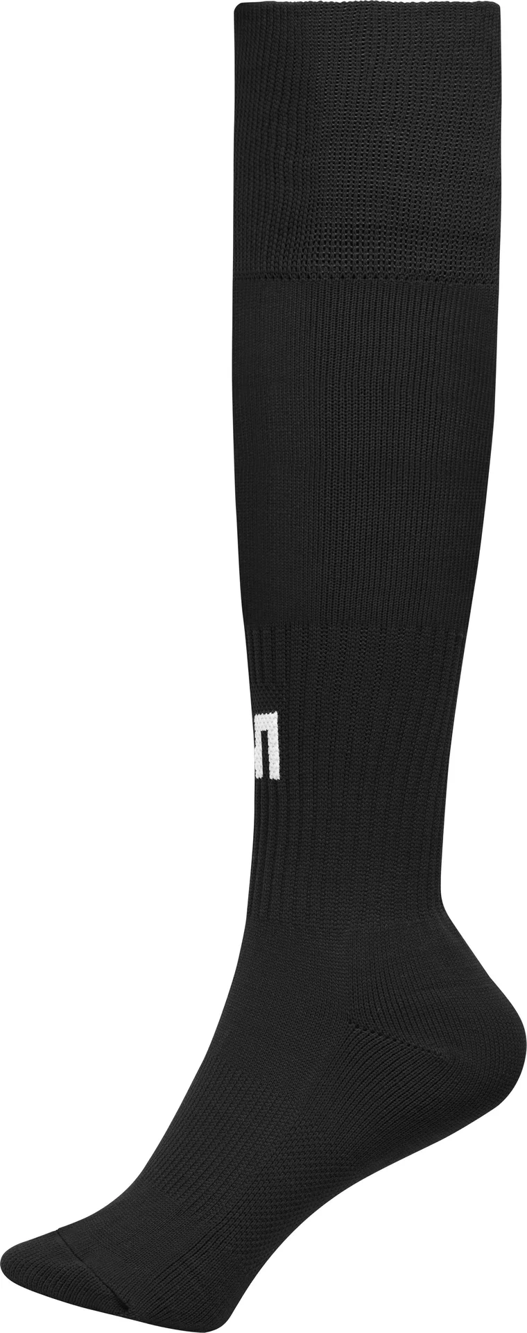 jn342-team-socks-black-front-3 James & Nicholson Team Stutzen